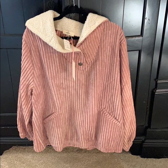 Pink entro pull over NWT - Picture 3 of 3